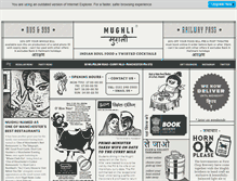 Tablet Screenshot of mughli.com